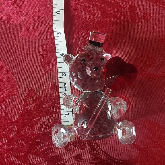 Godinger Shannon Teddy Bear Crystal Sculpture - Picture 7 of 7